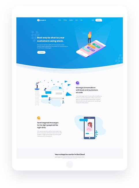 Page template